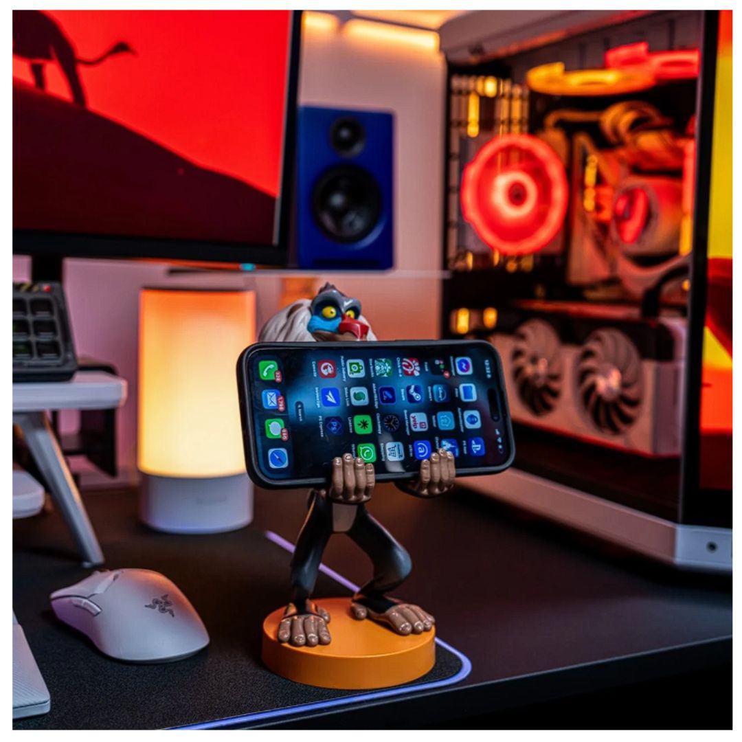 Lion King: Rafiki Cable Guys Controller Holder And Phone Stand By Exg Pro -EXG Pro - India - www.superherotoystore.com