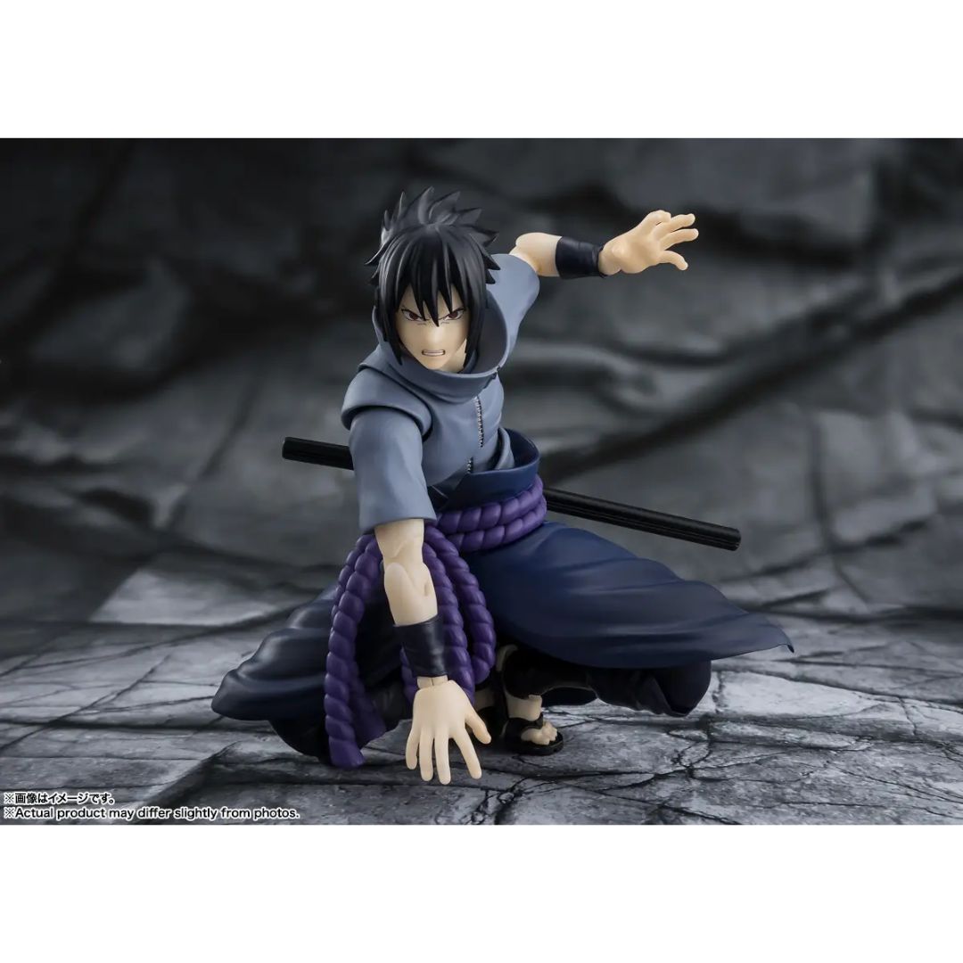 Naruto Sasuke Uchiha -Solitary Shinobi S.H.Figuarts By Tamashii Nations