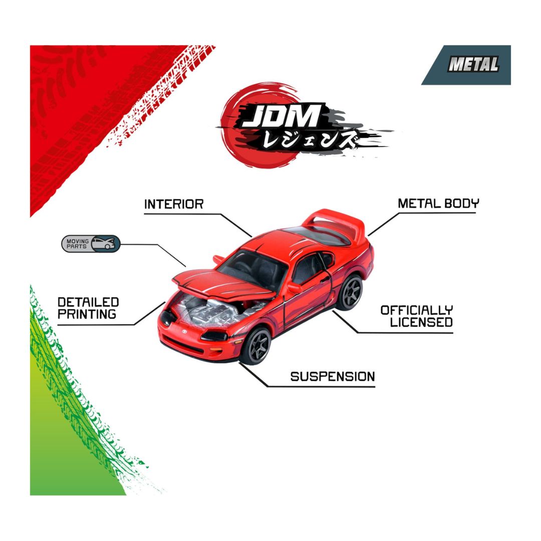 JDM Legends Anime 1:64 Scale 5 Pack By Majorette -Majorette - India - www.superherotoystore.com