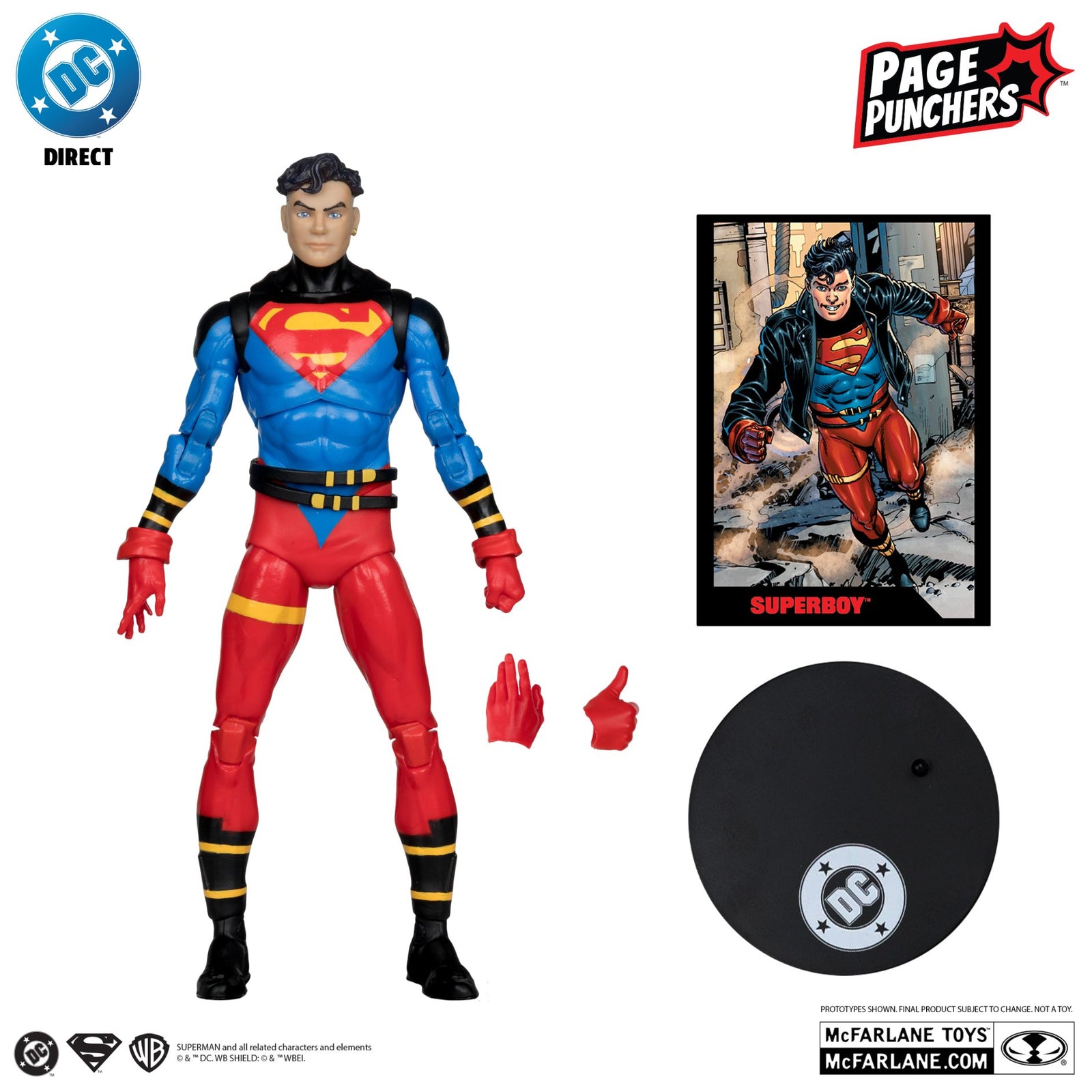 Superboy (Return Of Super Man) Action Figure By Mcfarlane Toys -McFarlane Toys - India - www.superherotoystore.com