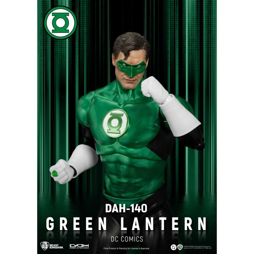 Dc Green Lantern Dynamic 8-Ction Heroes Action Figure By Beast Kingdom -Beast Kingdom - India - www.superherotoystore.com