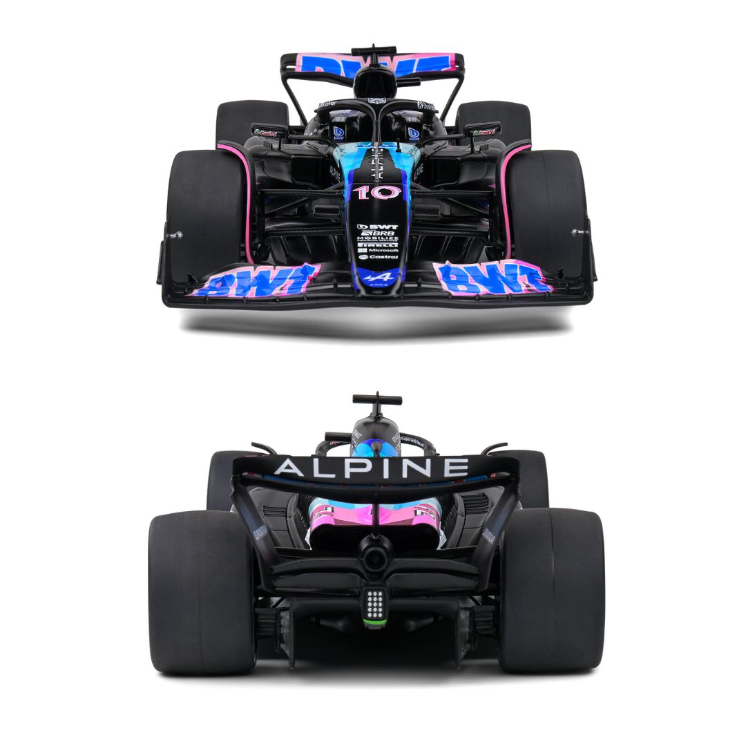 1:18 Alpine A524 Presentation Blue E.Ocon 2024 By Solido