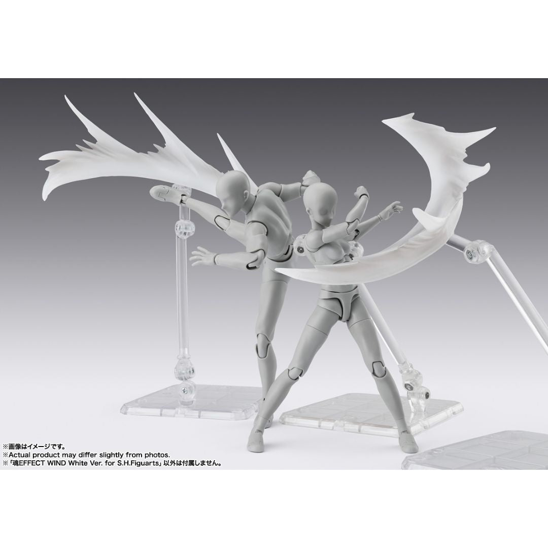 Tamashii Effect Wind White Ver. For S.H.Figuarts By Tamashii Nations