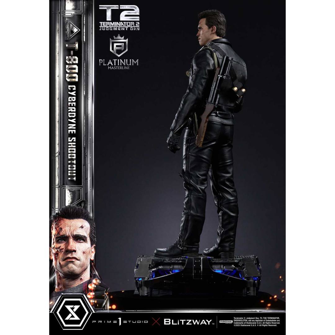 Terminator 2: Judgment Day T-800 favorite Cyberdyne Shootout By Prime 1 Studio -Prime 1 Studio - India - www.superherotoystore.com