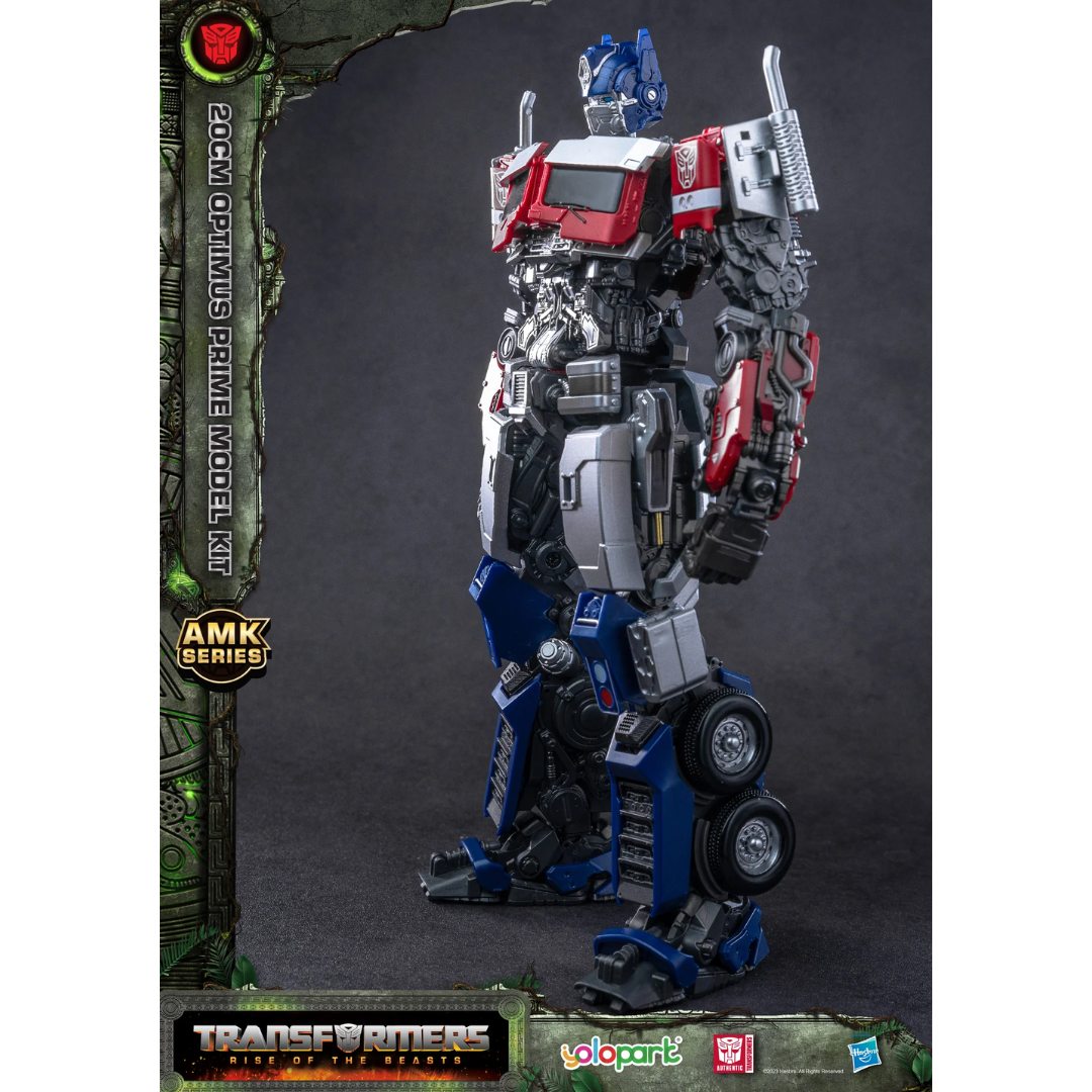 Transformers Rise Of The Beasts: Amk Series 20Cm Optimus Prime Model Kit By Yolo Park -Iron Studios - India - www.superherotoystore.com