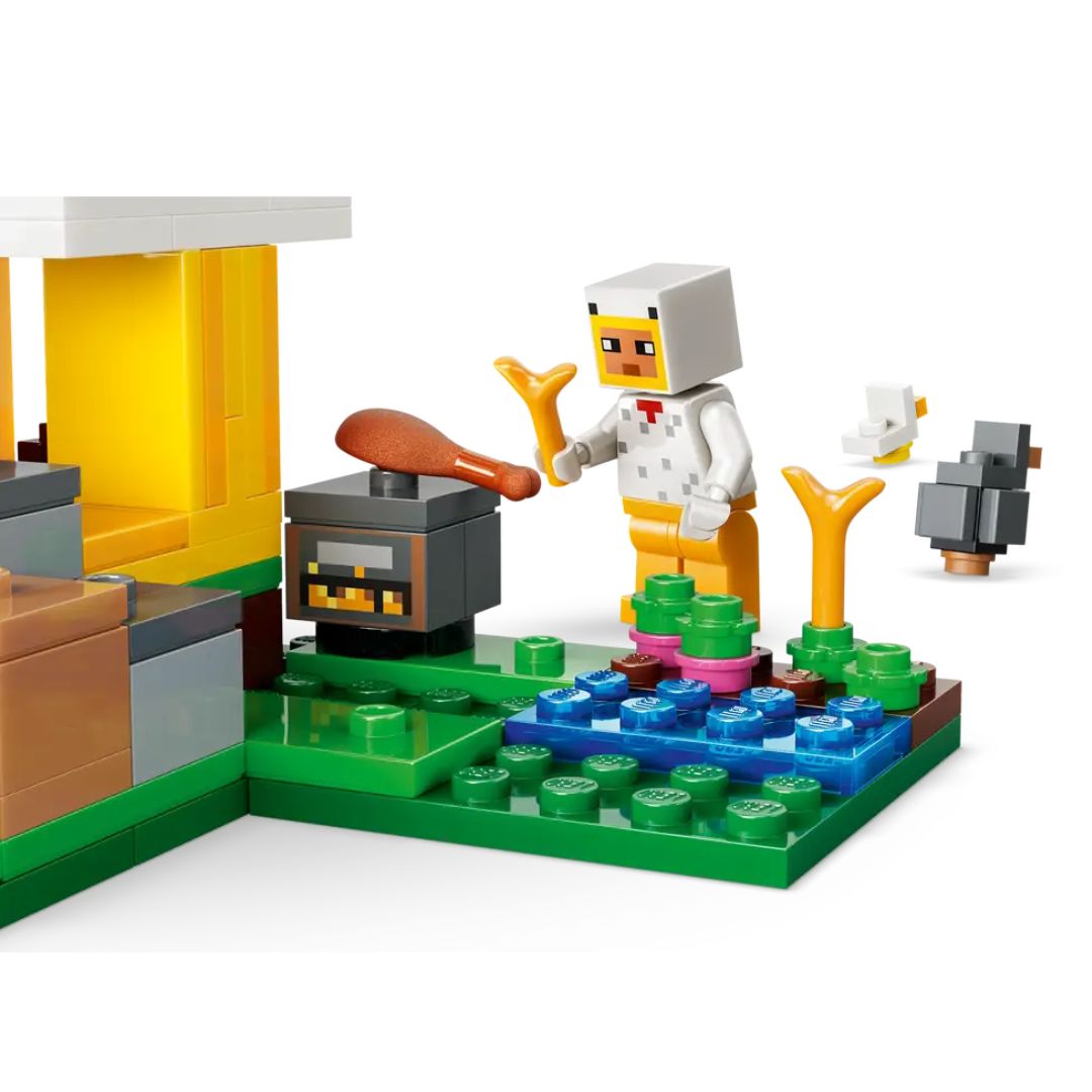 Minecraft Chicken Farm By Lego -Lego - India - www.superherotoystore.com