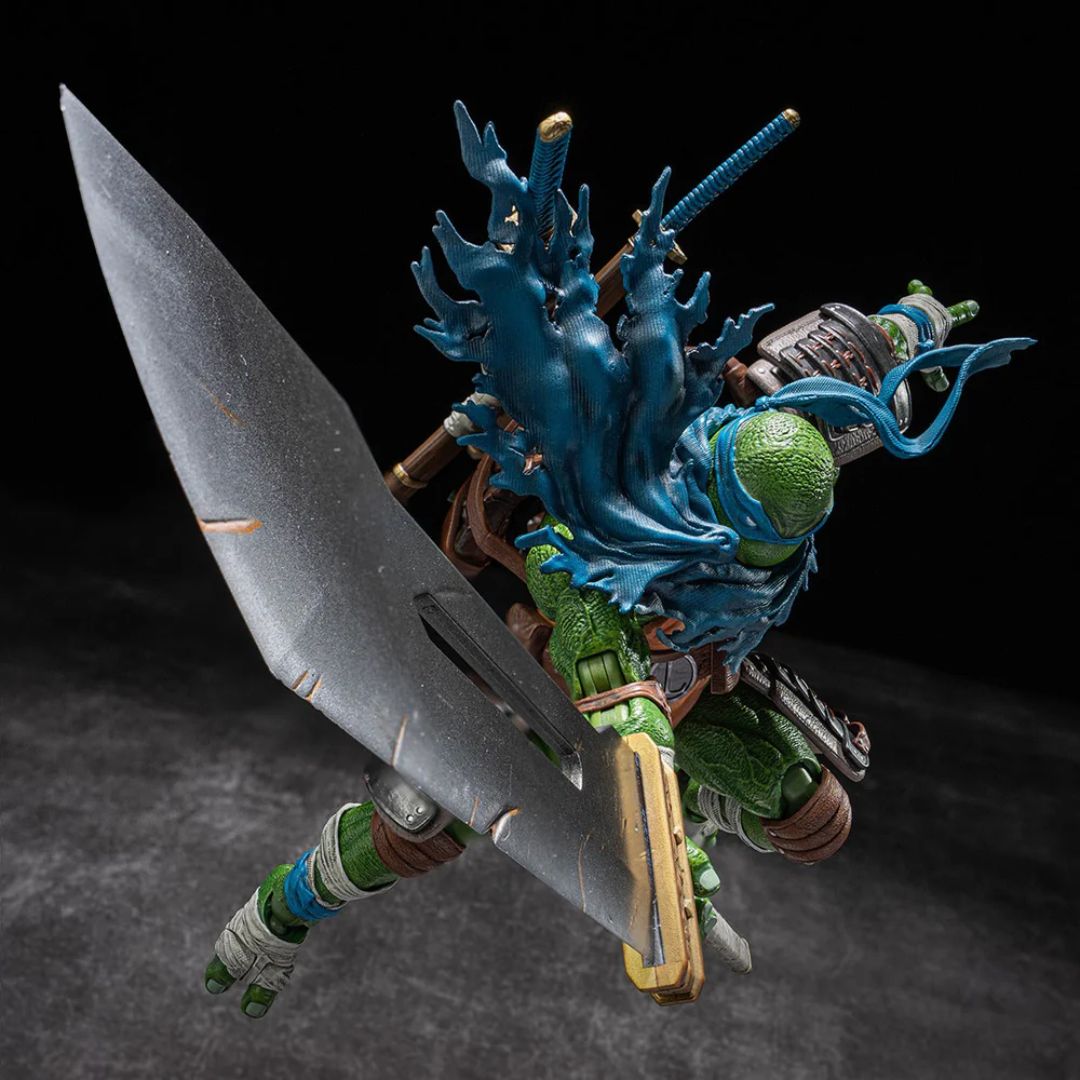 Teenage Mutant Ninja Turtles Leonardo Action Figure Deluxe Version By Heatboys