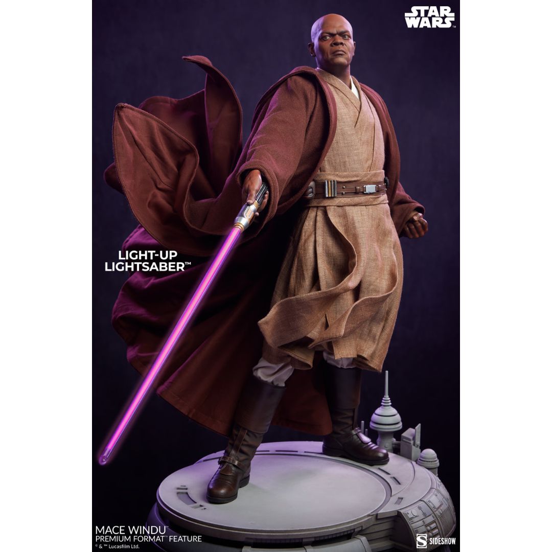 Mace Windu Premium Format statue by Sideshow Collectibles -Sideshow Collectibles - India - www.superherotoystore.com