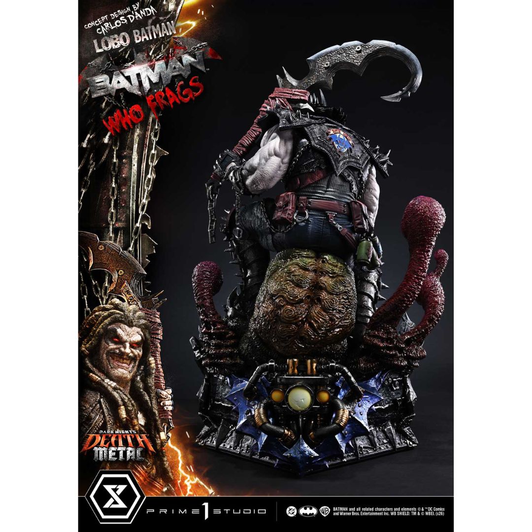 Dark Nights: Death Metal (Comics) Lobo Batman: Batman Who Frags Statue By Prime1 Studios