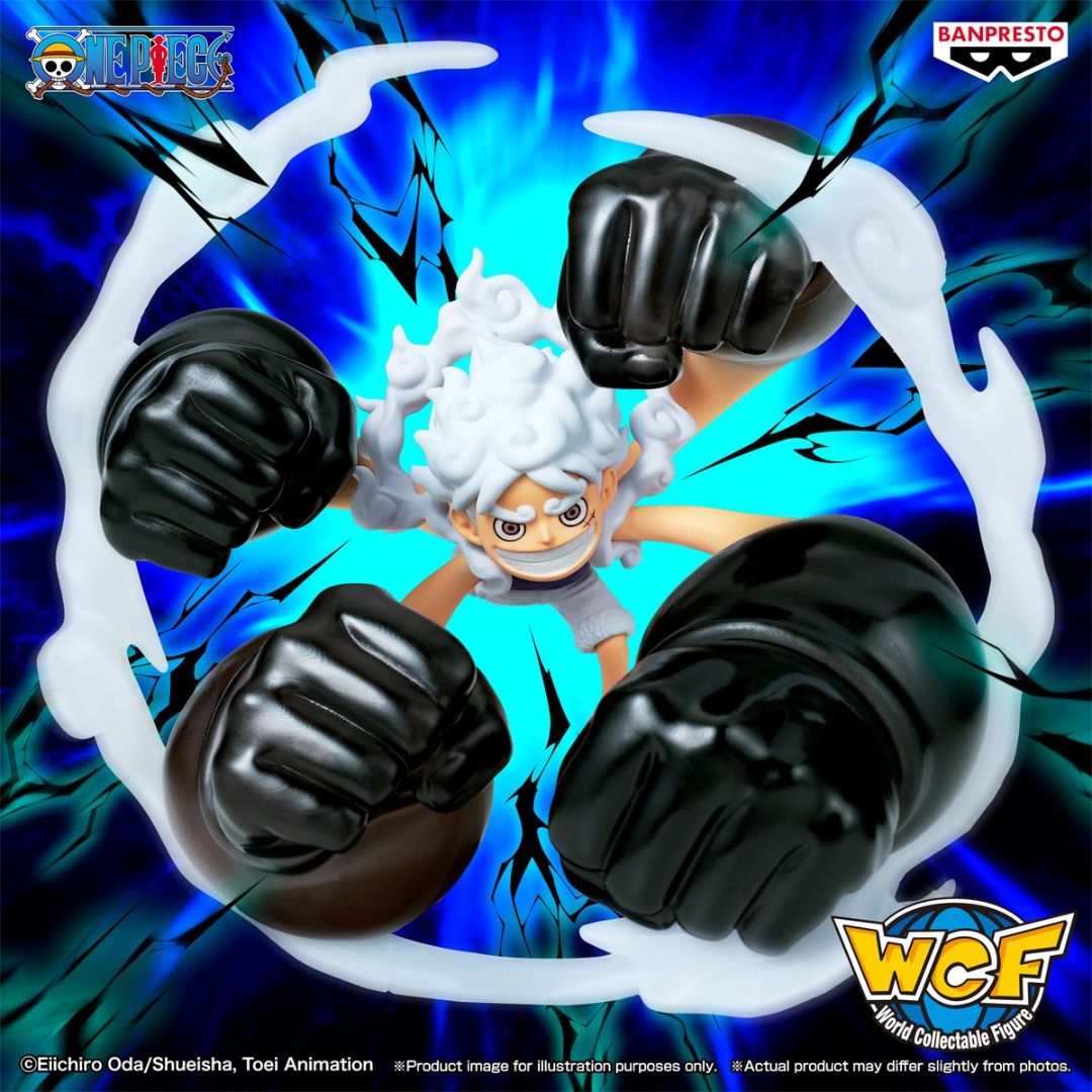 One Piece Monkey D. Luffy Gear5 Gum-Gum Dawn Gatling World Collectable Figure Special Statue By Banpresto -Banpresto - India - www.superherotoystore.com