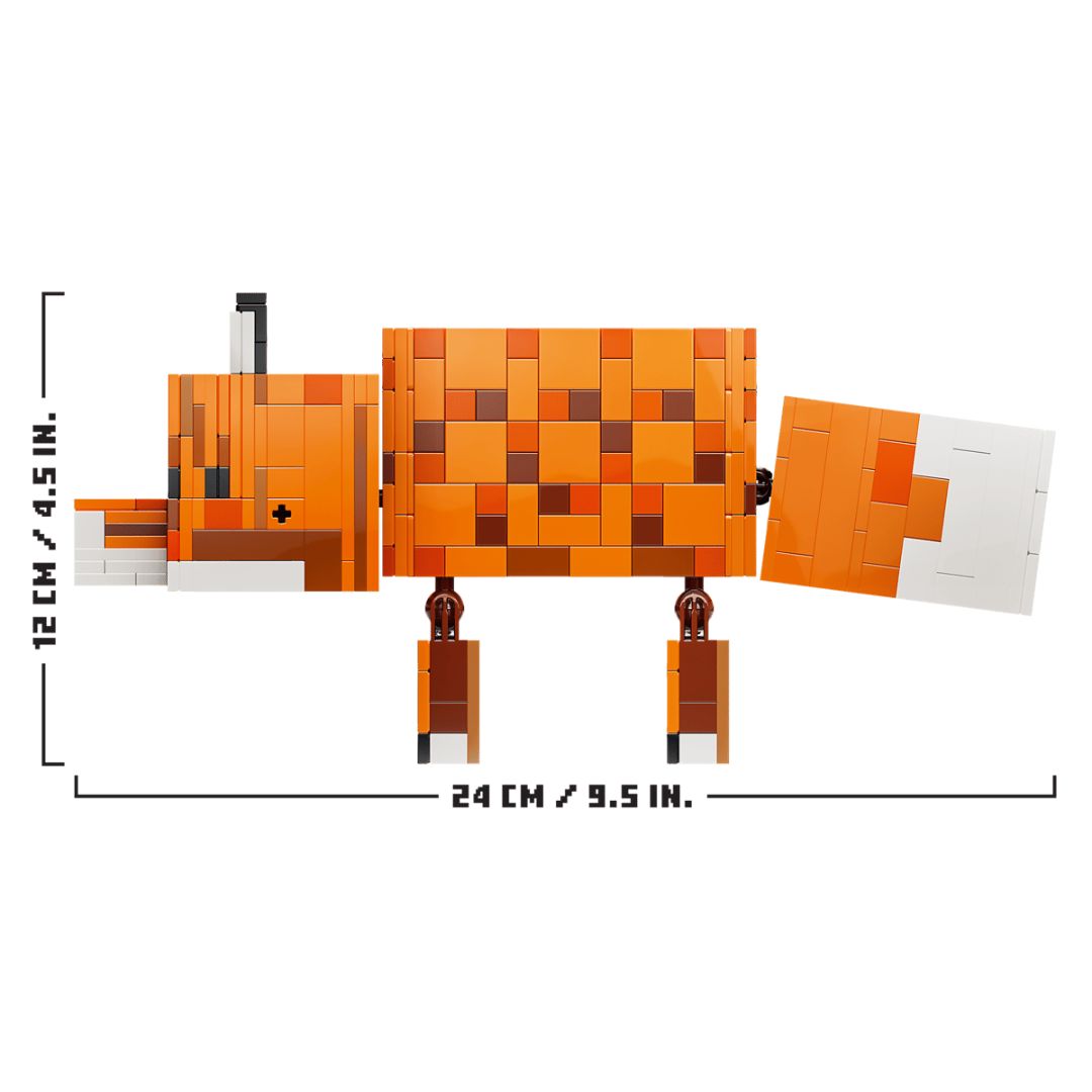 Minecraft The Fox By Lego -Lego - India - www.superherotoystore.com