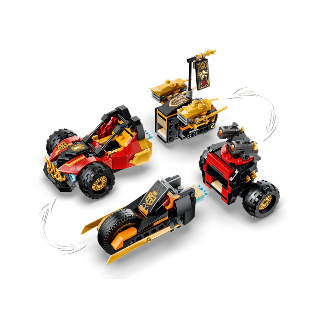 Ninjago Kai And Cole'S Combiner Vehicles By Lego