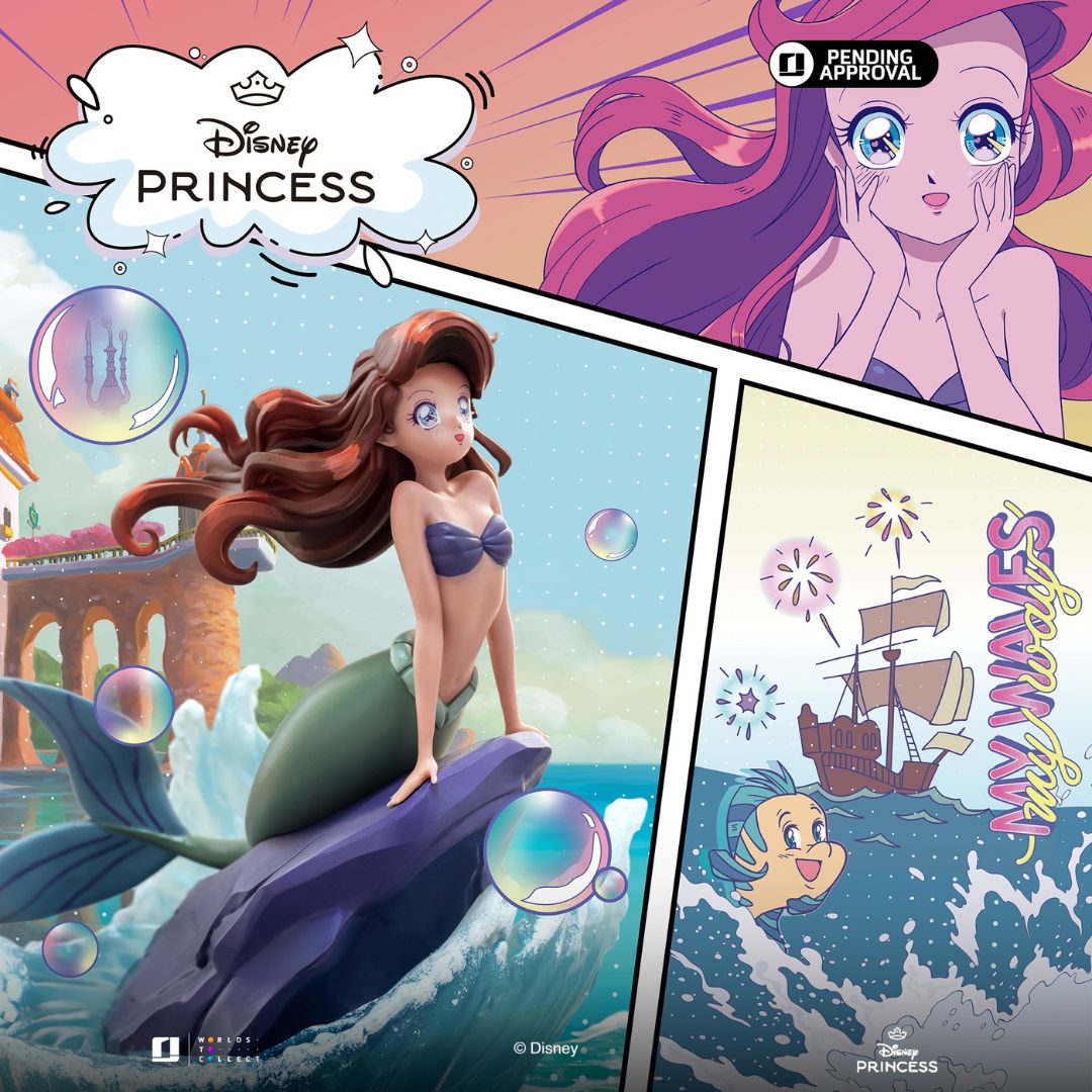 The Little Mermaid Ariel Statue By Iron Studios -Iron Studios - India - www.superherotoystore.com