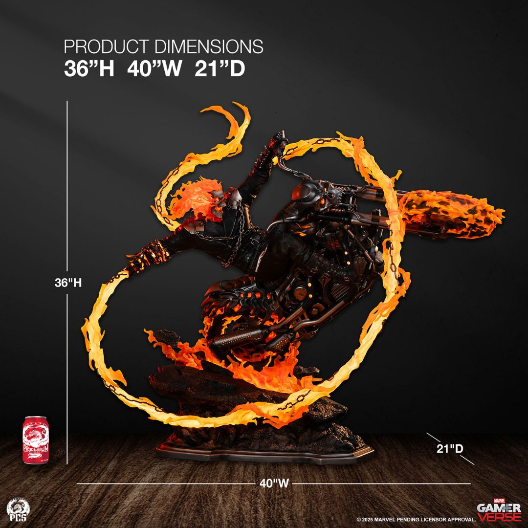 Ghost Rider Statue By Pcs Collectibles -PCS Collectibles - India - www.superherotoystore.com