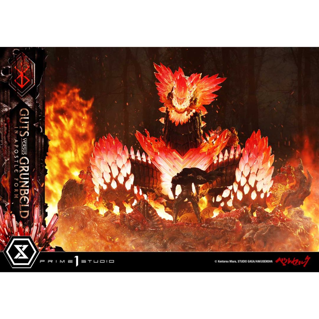 Berserk Guts Versus Grunbeld In Apostle Form Statue By Prime1 Studios -Prime 1 Studio - India - www.superherotoystore.com