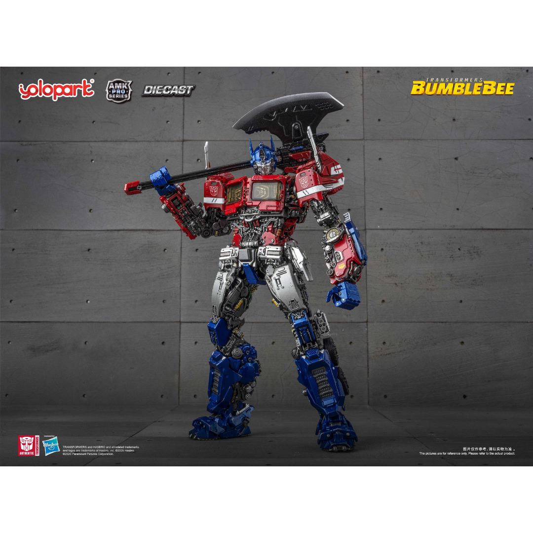 Transformers : Bumblebee The Movieamk Pro Series Optimus Prime Earth Mode Model Ki By Yolo Park -Mety Toys - India - www.superherotoystore.com