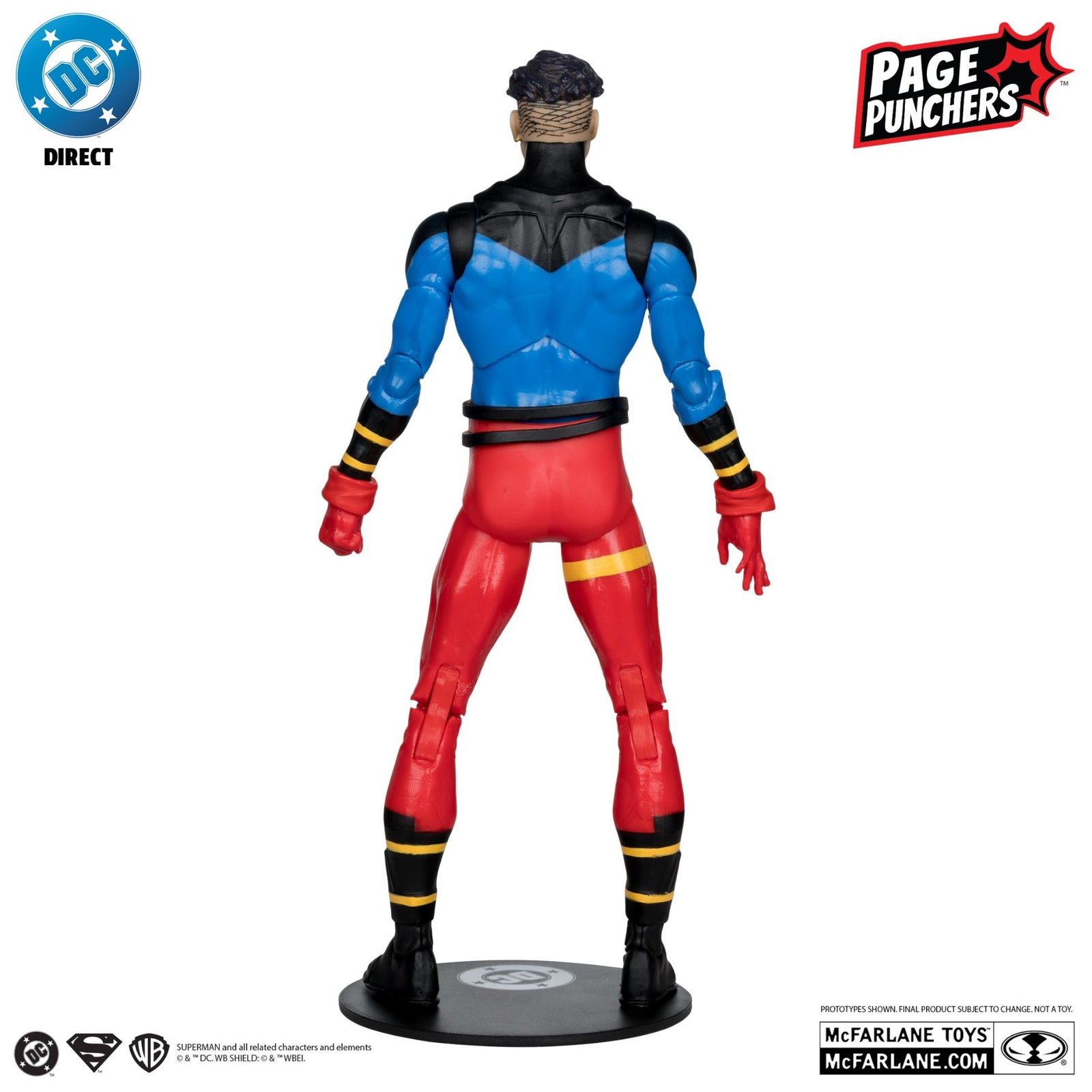 Superboy (Return Of Super Man) Action Figure By Mcfarlane Toys -McFarlane Toys - India - www.superherotoystore.com