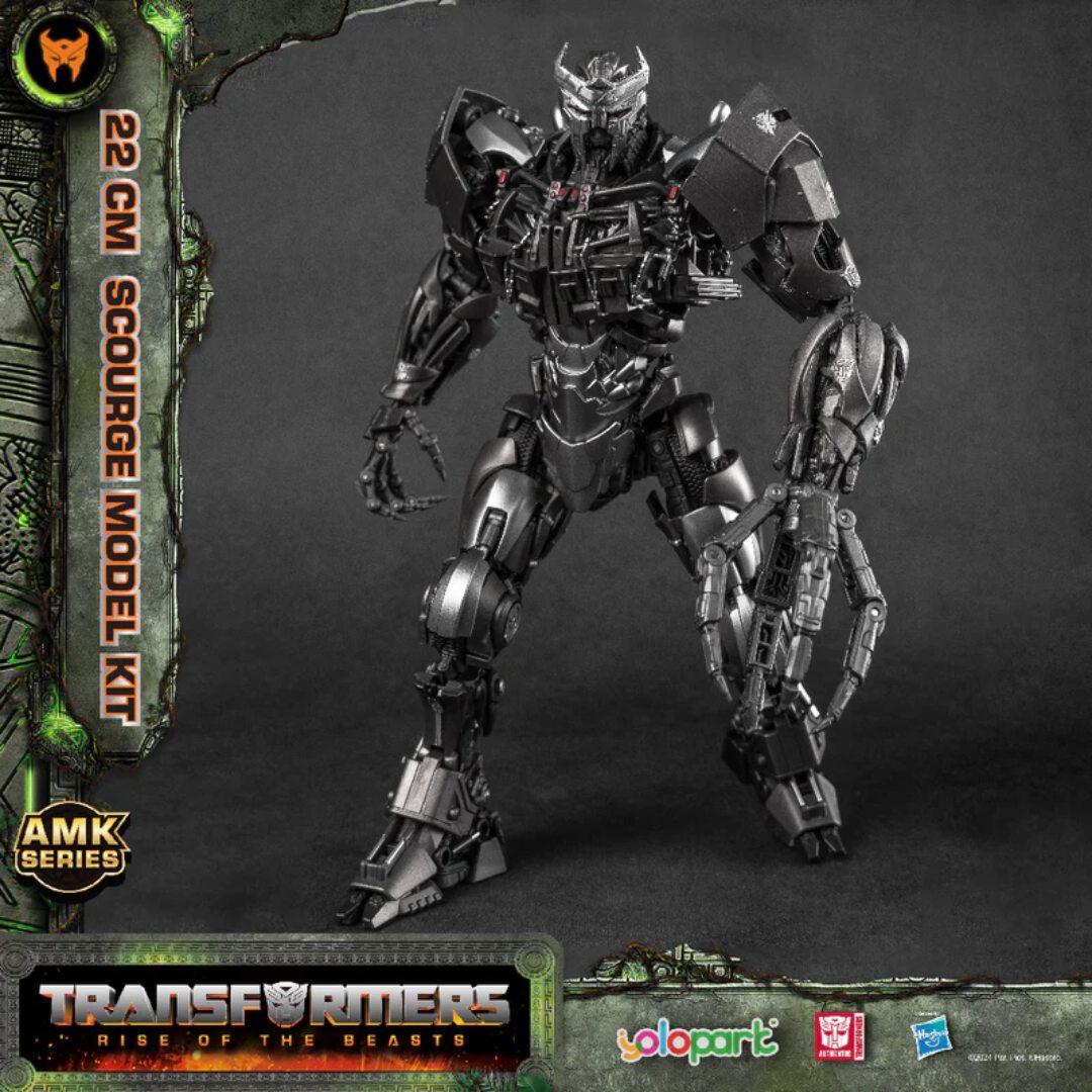 Transformers Rise Of The Beasts: Amk Series 22Cm Scourge Model Kit By Yolo Park -Yolo Park - India - www.superherotoystore.com