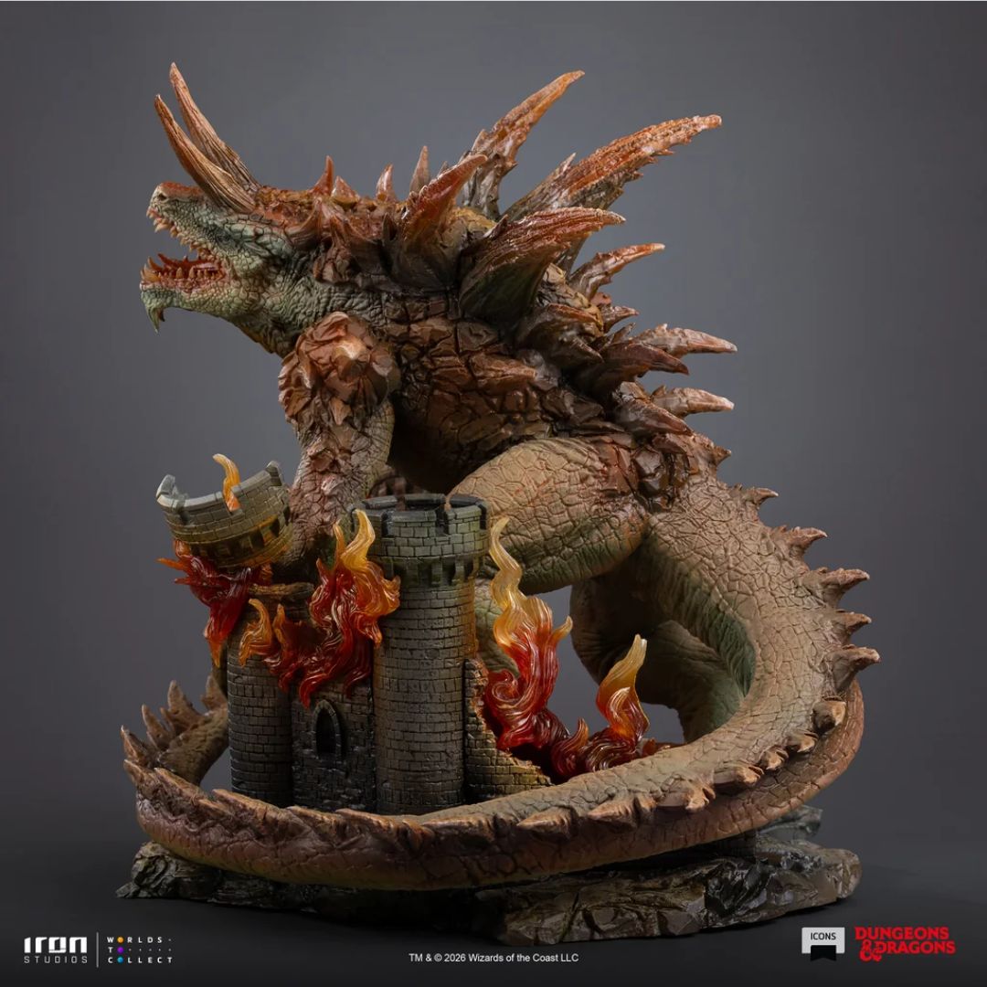 Tarrasque - Dungeons and Dragons - Icons Statue By Iron Studios