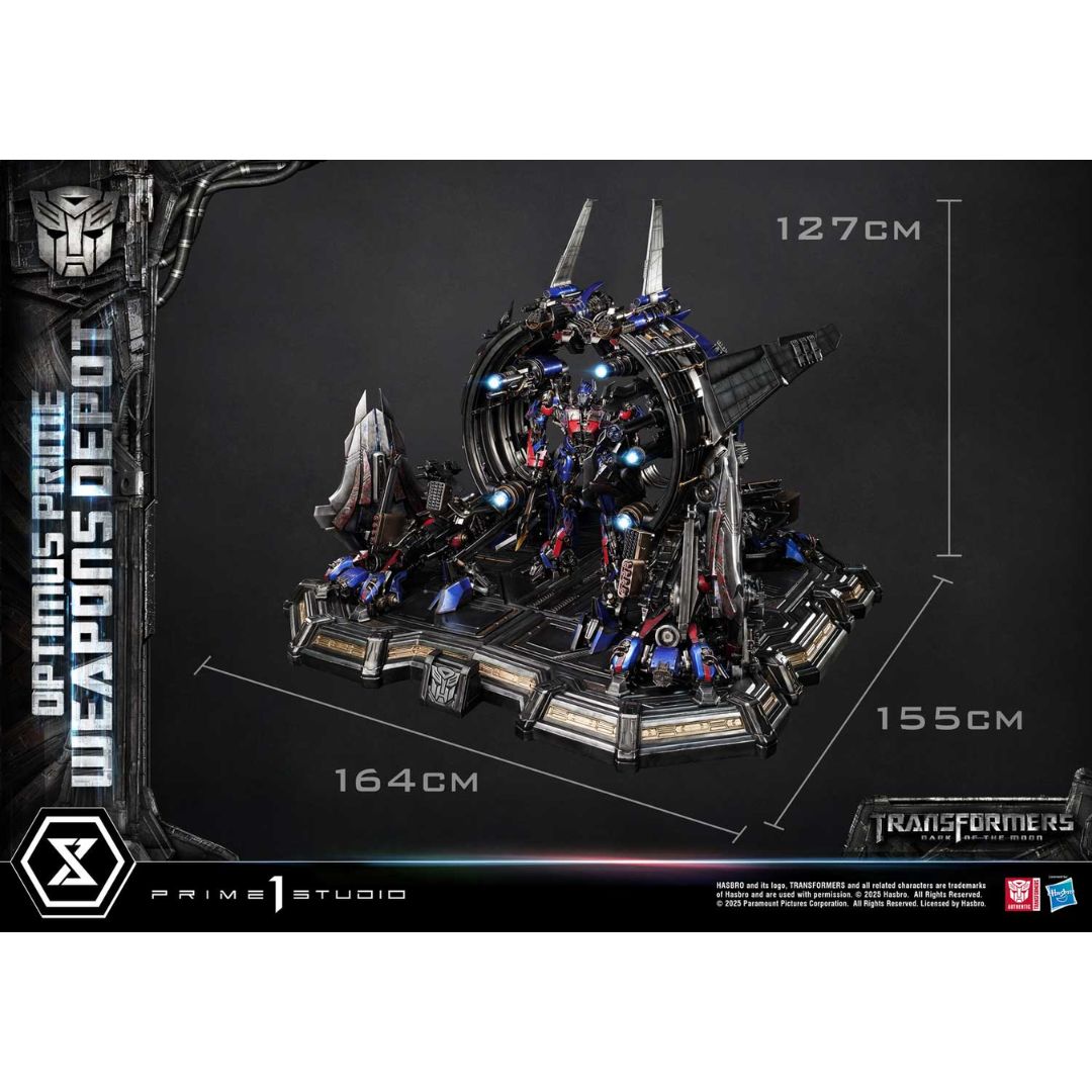 Optimus Prime Weapons Depot (Bonus Version) Statue By Prime1 Studios -Prime 1 Studio - India - www.superherotoystore.com