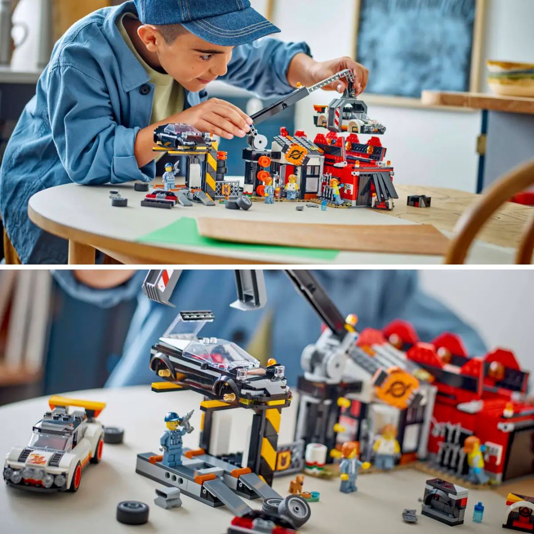 Scrapyard With Cars Lego City By Lego -Lego - India - www.superherotoystore.com