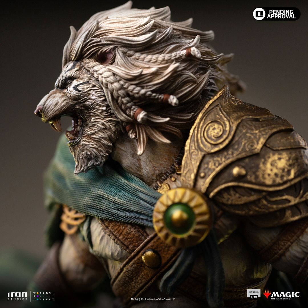 Ajani Goldmane Art statue By Iron Studios -Iron Studios - India - www.superherotoystore.com