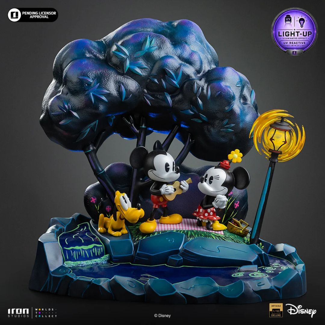 Mickey, Minnie and Pluto's Day at the Park - Disney Classics - Deluxe Art Scale 1/10 Statue By Iron Studios (Copy) -Iron Studios - India - www.superherotoystore.com