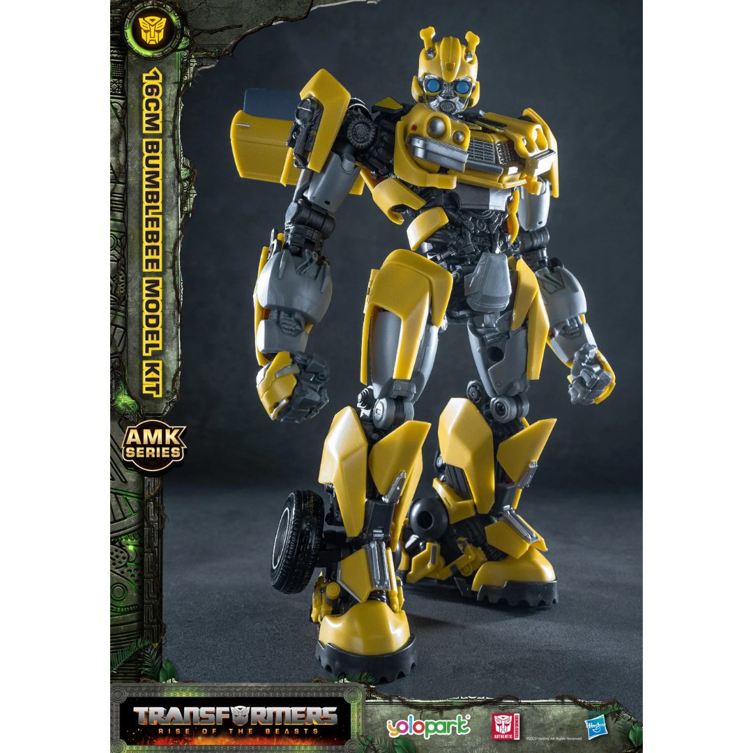 Transformers Rise Of The Beasts: Amk Series 16Cm Bumblebee Model Kit By Yolo Park -Iron Studios - India - www.superherotoystore.com