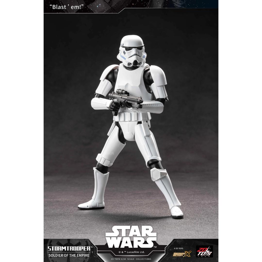 Hot Toys Star Wars Stormtrooper (Soldier of the Empire) 1/10 Scale Action Figure – Star Wars Original Trilogy Collectible