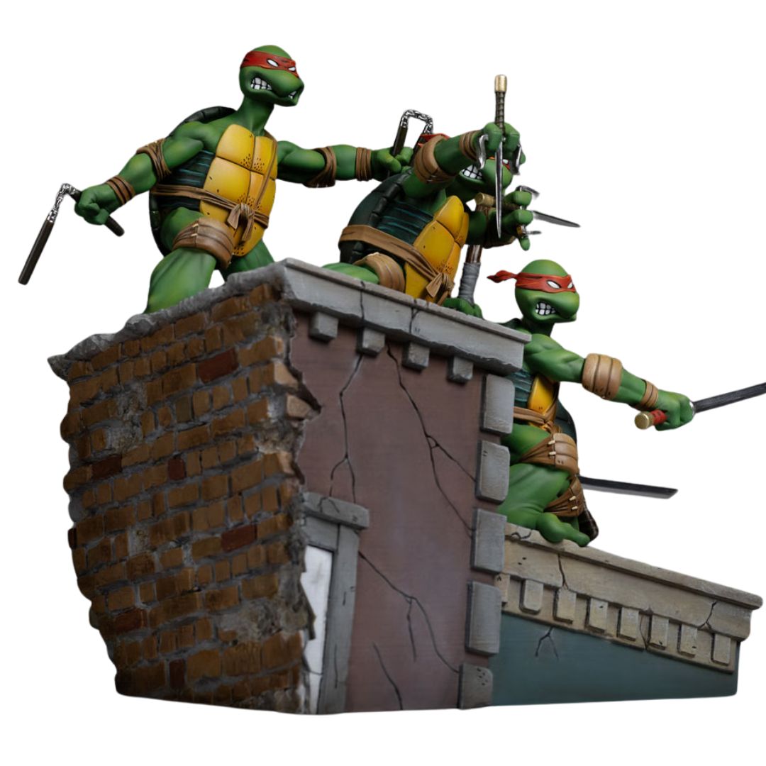 Tmnt Set (Kevin Eastman Version) Deluxe Art Scale Statue By Iron Studios -Iron Studios - India - www.superherotoystore.com