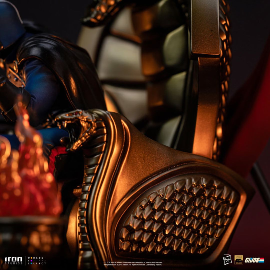 GIJOE Cobra Commander Statue By Iron Studios -Iron Studios - India - www.superherotoystore.com