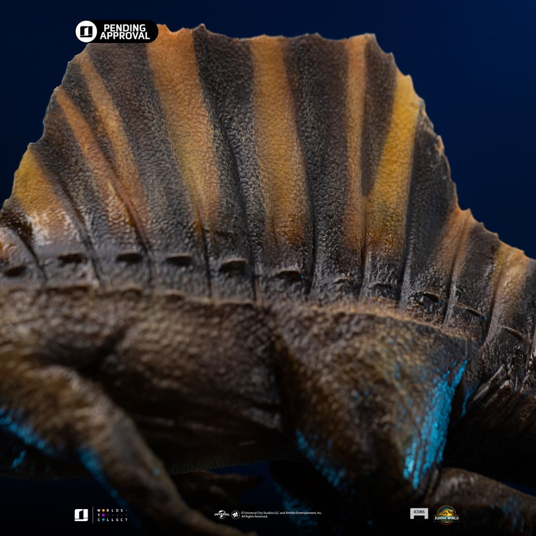 Jurassic Park Spinosaurus Icons Statue By Iron Studios -Iron Studios - India - www.superherotoystore.com