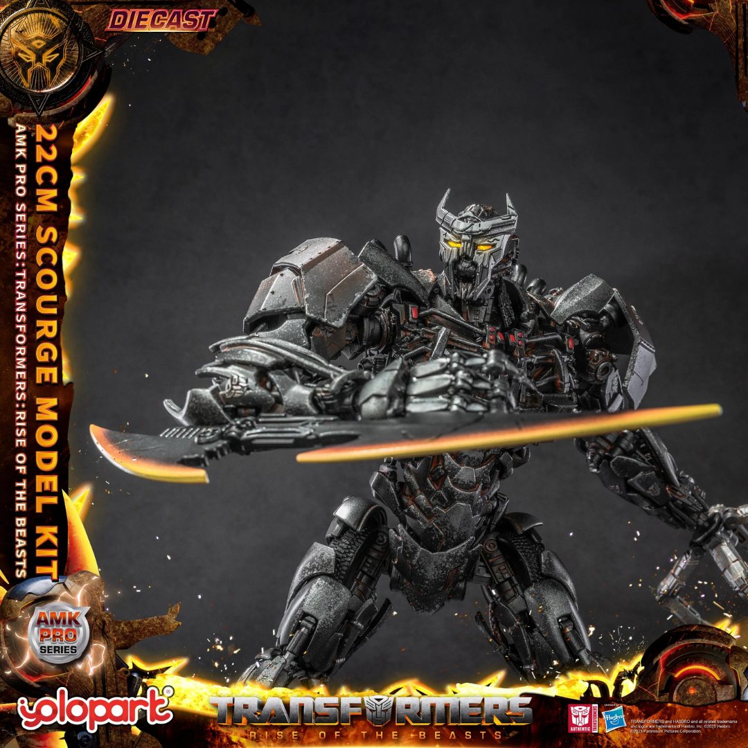 Transformers: Rise Of The Beasts Amk Pro Series 22Cm Scourge Model Kit (Oversea Version) By Yolo Park -Yolo Park - India - www.superherotoystore.com