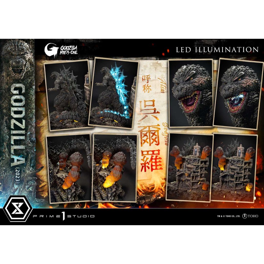 GODZILLA MINUS ONE (Film) Godzilla (2023) Statue by Prime1 Studios -Prime 1 Studio - India - www.superherotoystore.com