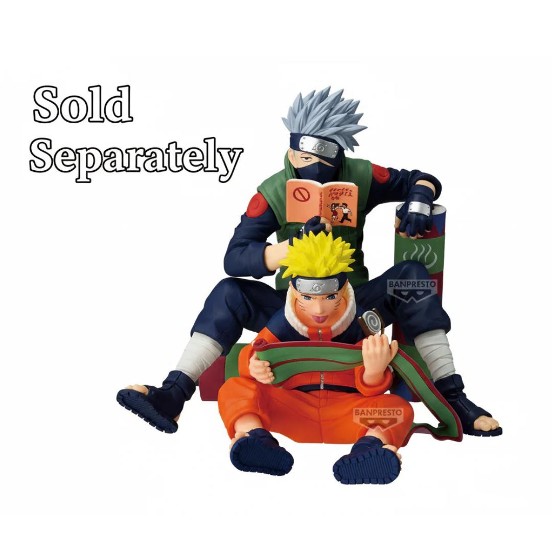 Naruto 72 Series Naruto Uzumaki & Kakashi Hat Ake A: Naruto Uzumaki Figure By Banpresto