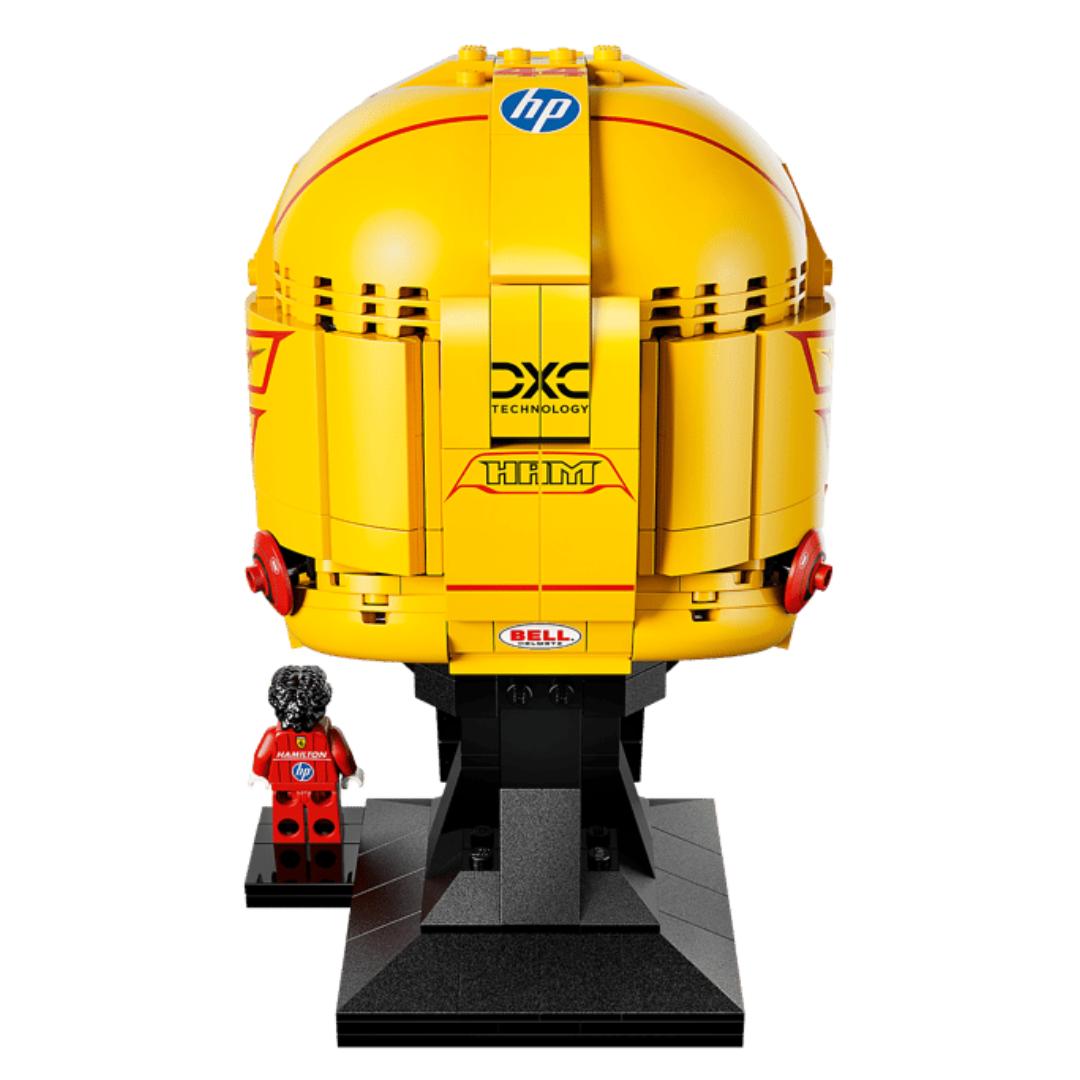 Scuderia Ferrari Hp Lewis Hamilton Helmet By Lego