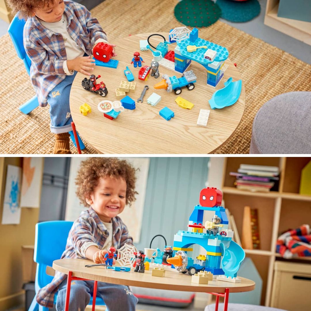 Duplo Team Spidey Webquarters By Lego