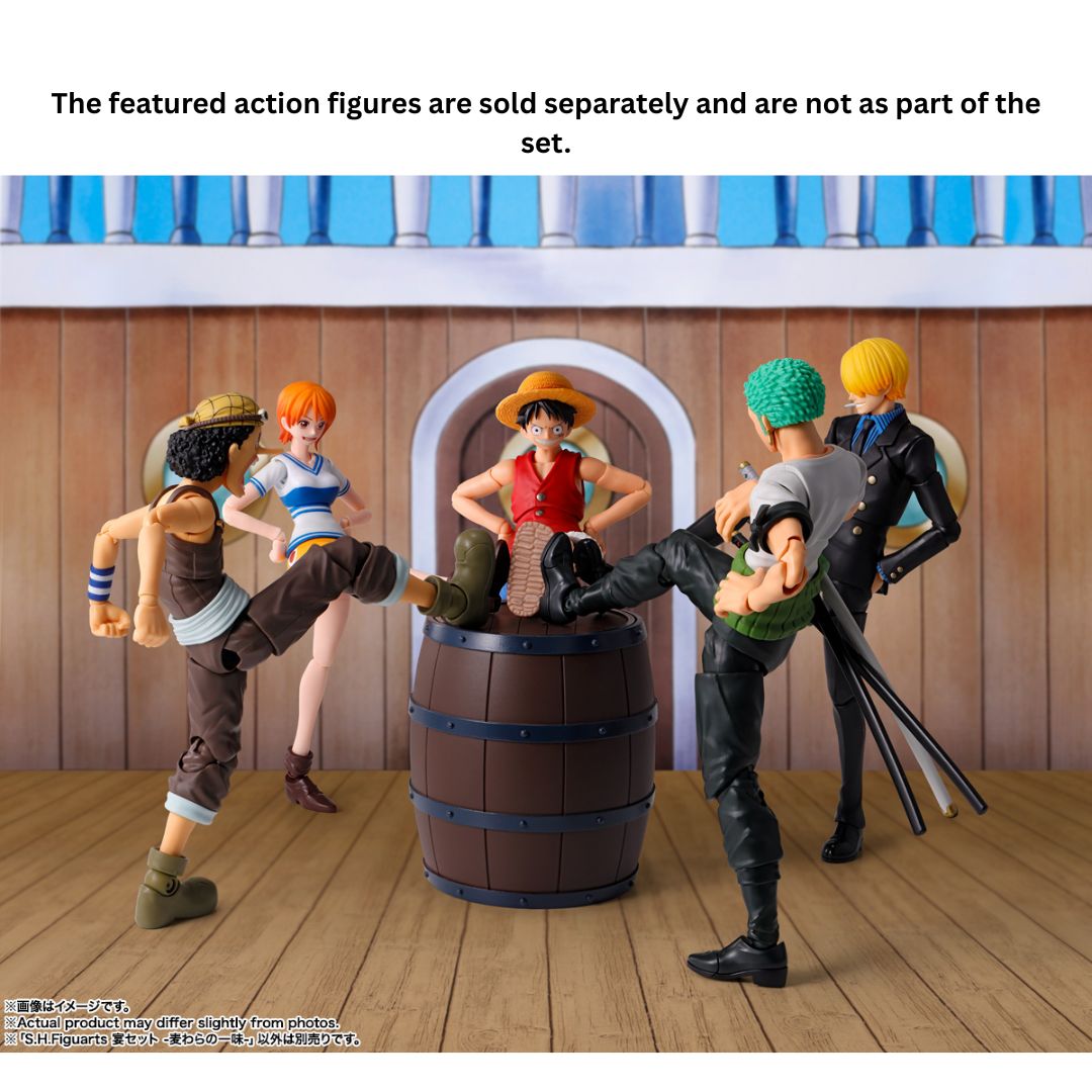 One Piece Party Set The Straw Hat Crew S.H.Figuarts By Tamashii Nations