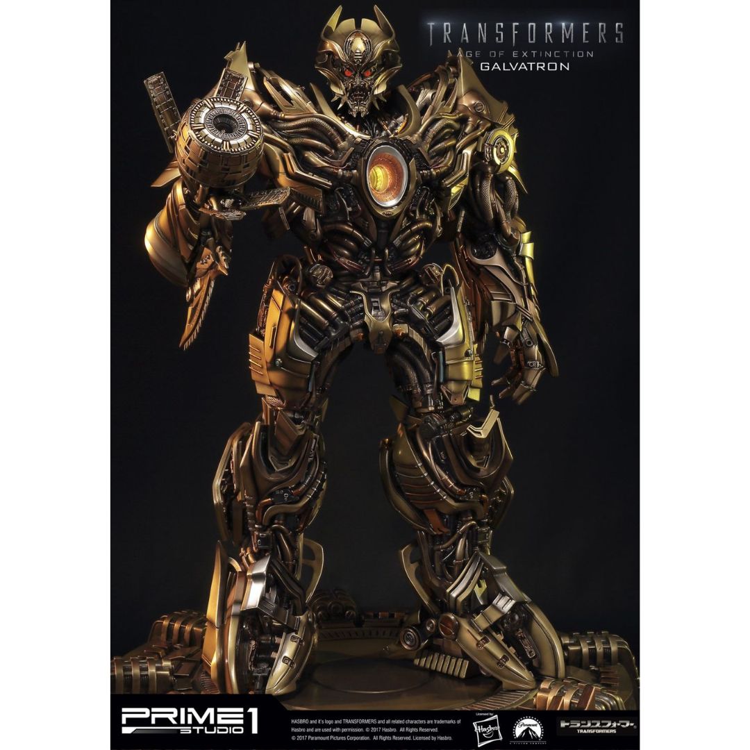 Transformers: Age Of Extinction (Film) Galvatron Gold Version Statue By Prime1 Studios -Prime 1 Studio - India - www.superherotoystore.com
