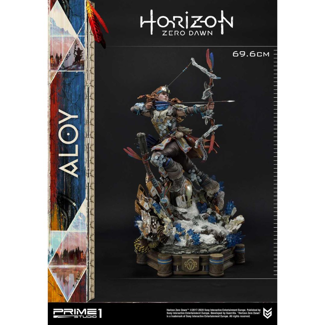 Horizon Zero Dawn Aloy Shield-Weaver Armor Set Ex Version Statue By Prime1 Studios -Prime 1 Studio - India - www.superherotoystore.com