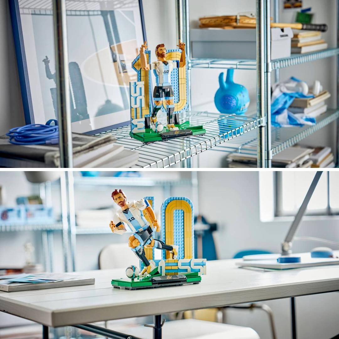 Lionel Messi – Soccer Legend By Lego