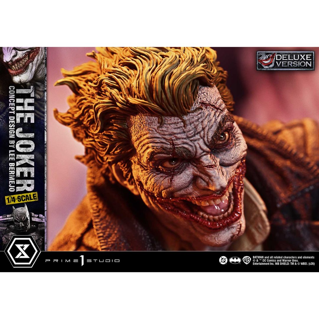 Batman (Comics) The Joker (Concept Design By Lee Bermejo) Dx Bonus Version By Prime1 Studios
