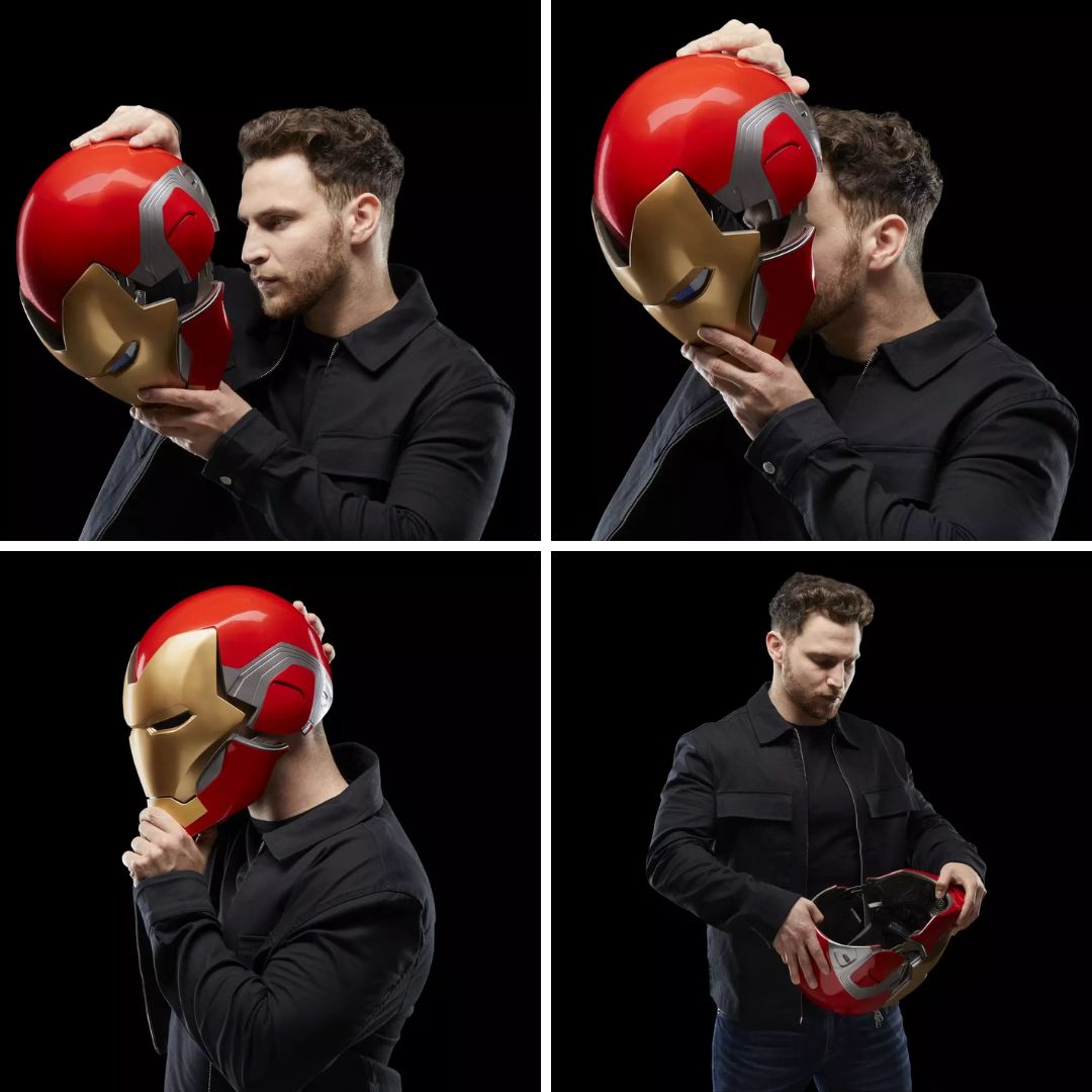 Marvel Legends Series Iron Man Premium Electronic Helmet By Hasbro -Hasbro - India - www.superherotoystore.com