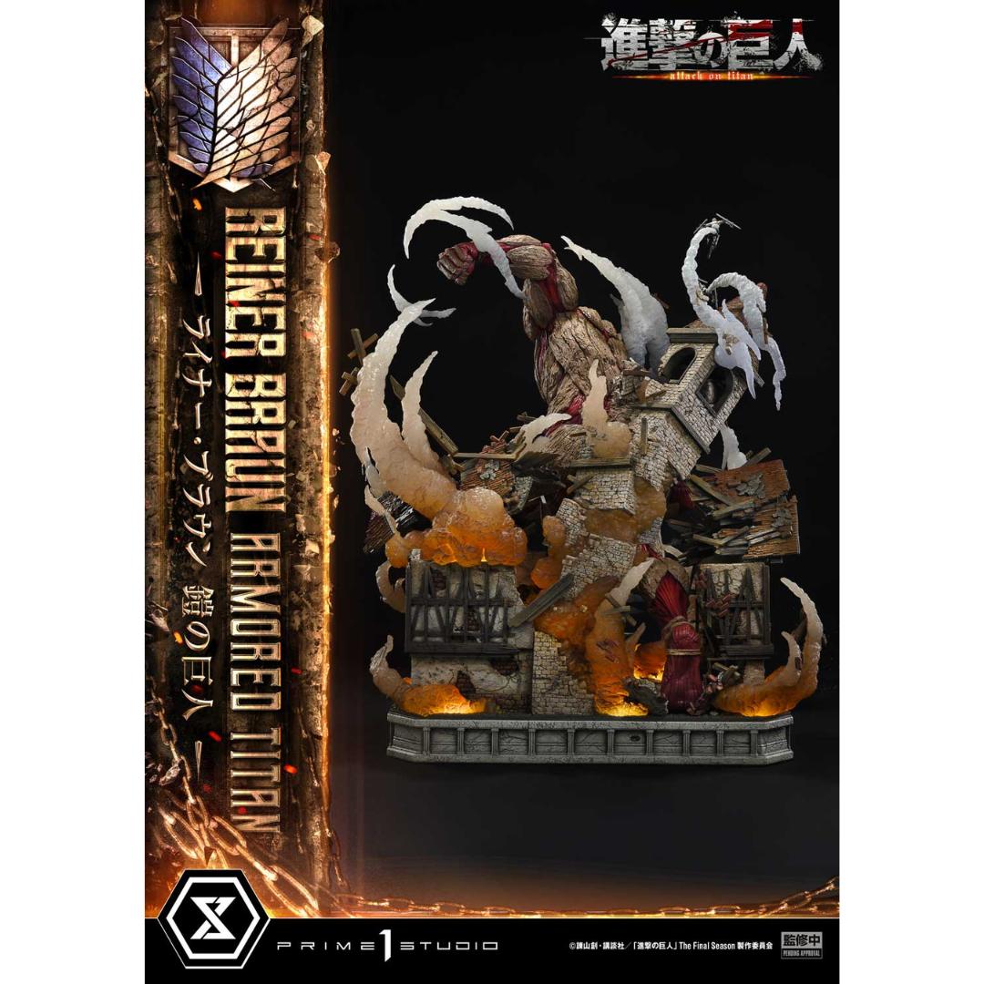 Tv Animation Attack On Titan Reiner Braun Statue By Prime1 Studios -Prime 1 Studio - India - www.superherotoystore.com