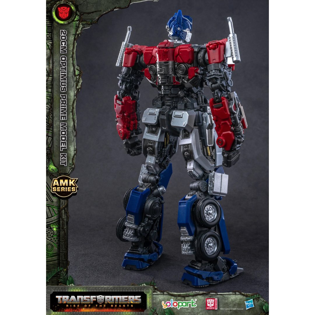 Transformers Rise Of The Beasts: Amk Series 20Cm Optimus Prime Model Kit By Yolo Park -Iron Studios - India - www.superherotoystore.com