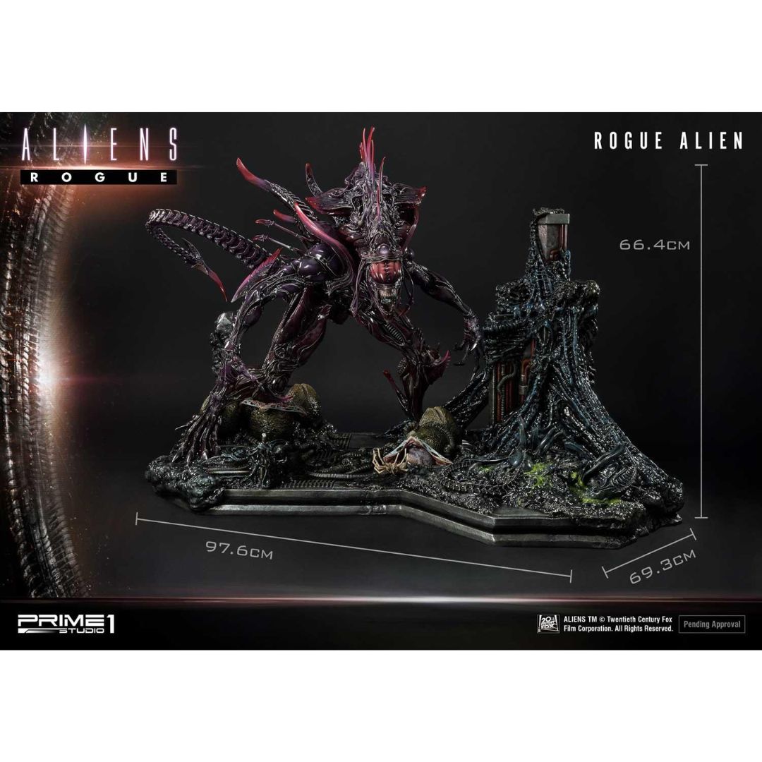 Aliens (Comics) Rogue Alien "Battle Diorama" Ex Version Statue By Prime1 Studios