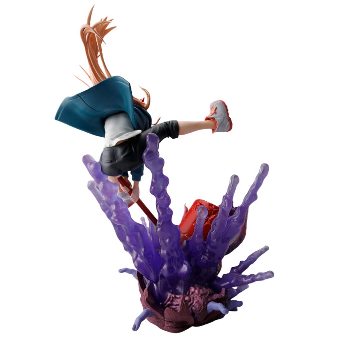 Chainsaw Man Power Figuarts ZERO Statue by Bandai -Tamashii Nations - India - www.superherotoystore.com