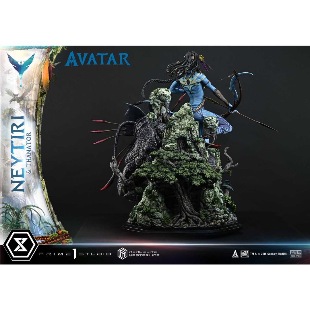 Avatar Neytiri & Thanator Statue by Prime 1 Studio -Prime 1 Studio - India - www.superherotoystore.com