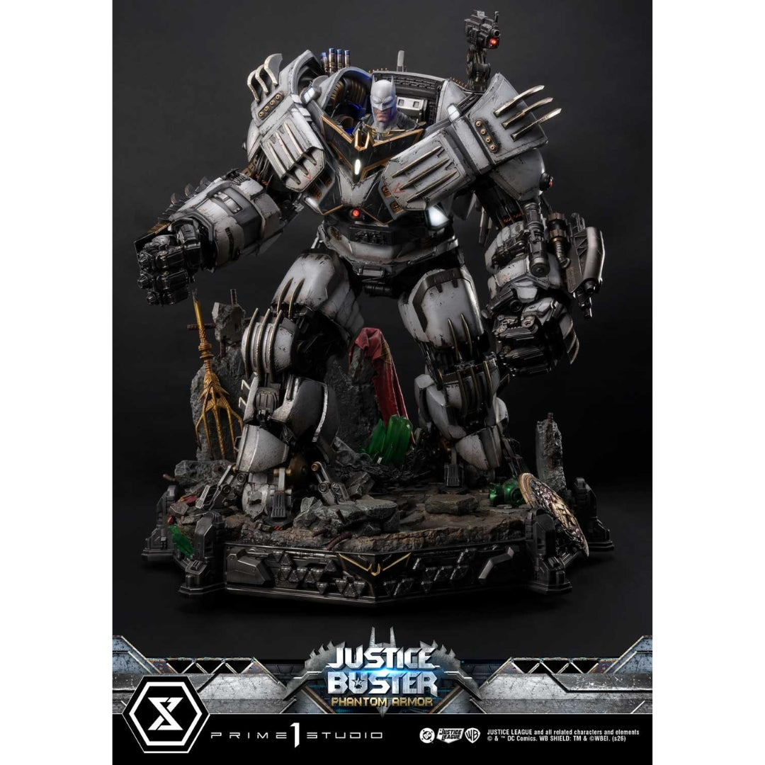 Justice League (Comics) Justice Buster: Phantom Armor Deluxe Statue By Prime1 Studios -Prime 1 Studio - India - www.superherotoystore.com