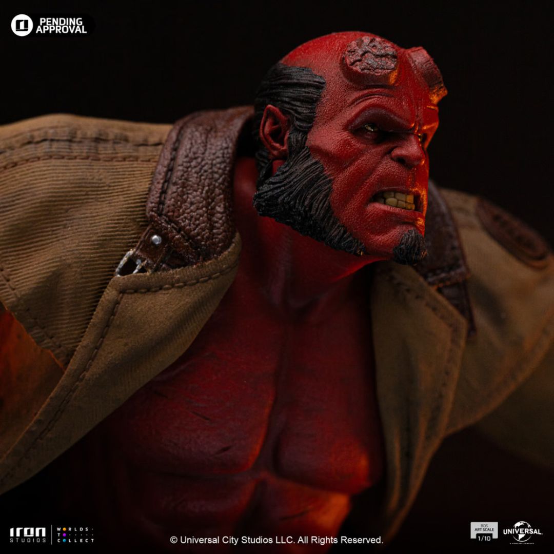 Hellboy Statue By Iron Studios -Iron Studios - India - www.superherotoystore.com